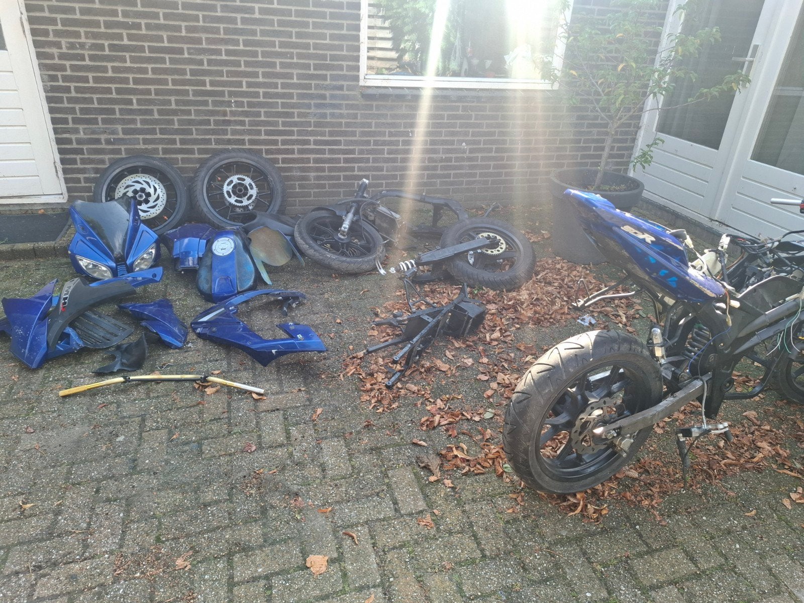rollend frame met kenteken geen wok!, Ophalen of Verzenden, Gebruikt, Overige typen