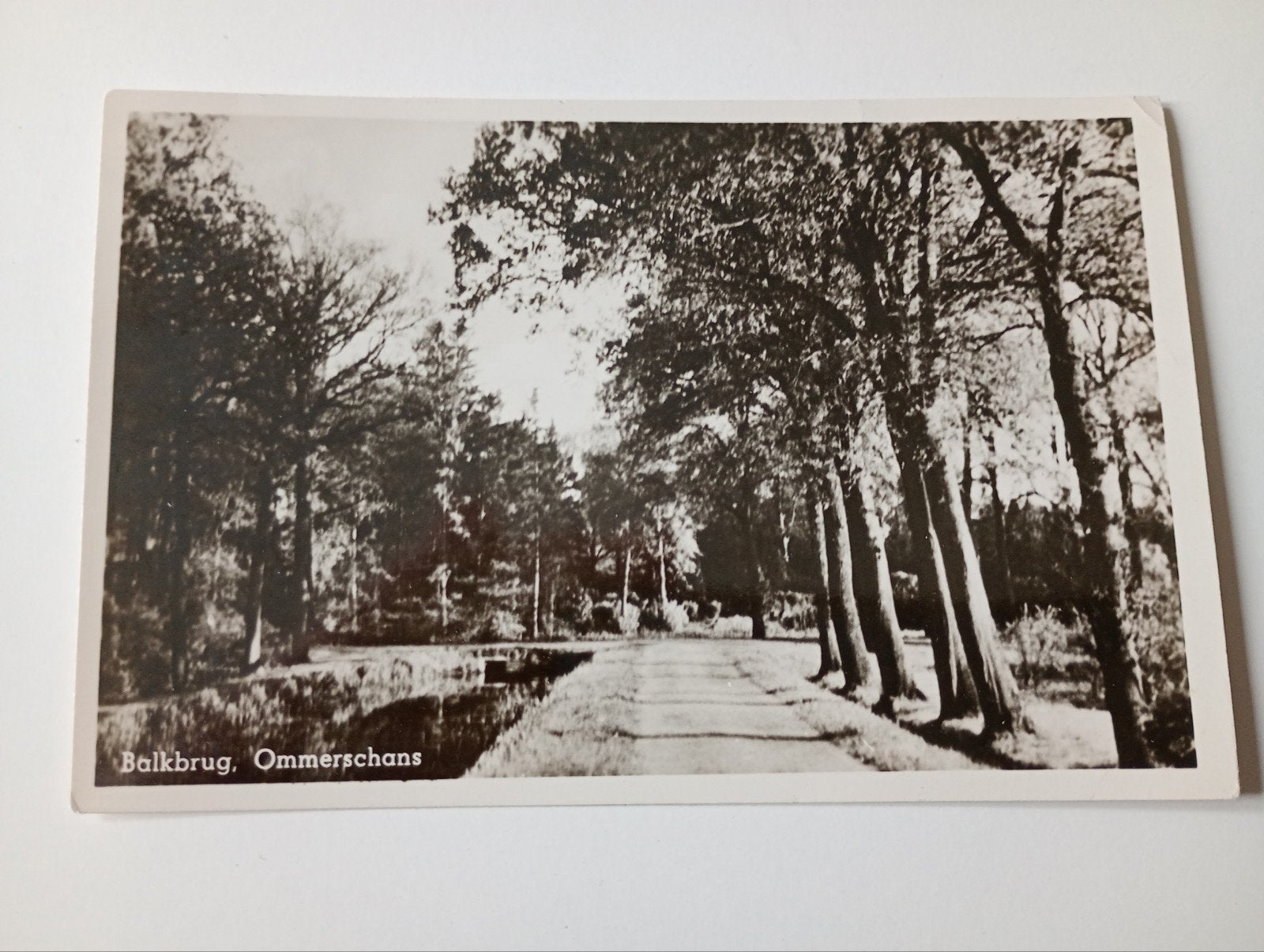 Balkbrug Ommerschans 1952, Ophalen of Verzenden, 1940 tot 1960, Gelopen, Overijssel