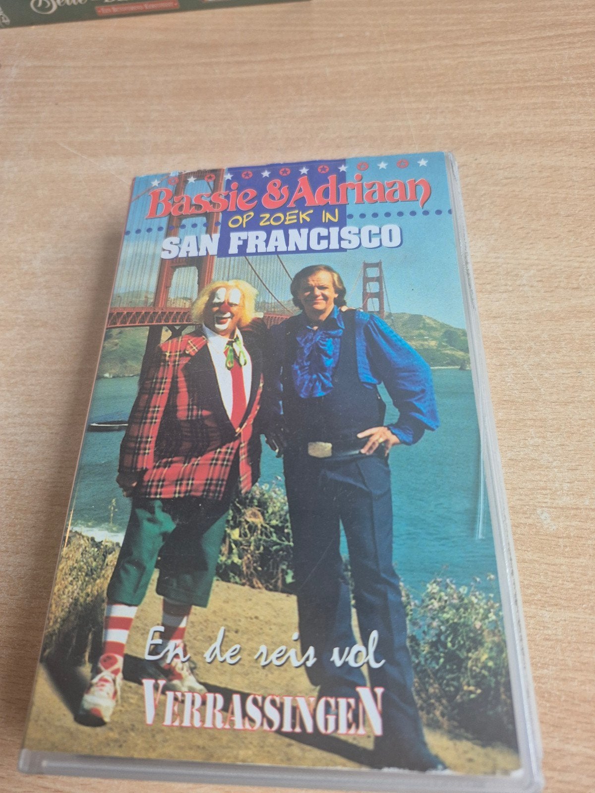Bassie & Adriaan: Op zoek in San Francisco VHS, Gebruikt, Alle leeftijden, Tv-serie, Familie