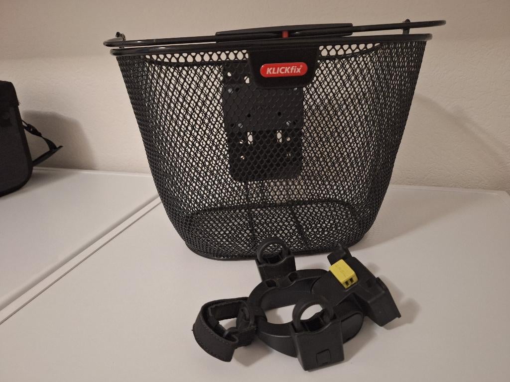 Klickfix fietsmand, Ophalen of Verzenden, Zo goed als nieuw, Stuurbevestiging