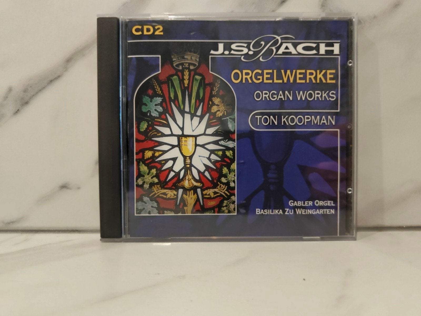 orgelcd J.S. Bach - Orgelwerke / Ton Koopman cd 2, Ophalen of Verzenden, Barok, Gebruikt, Overige typen
