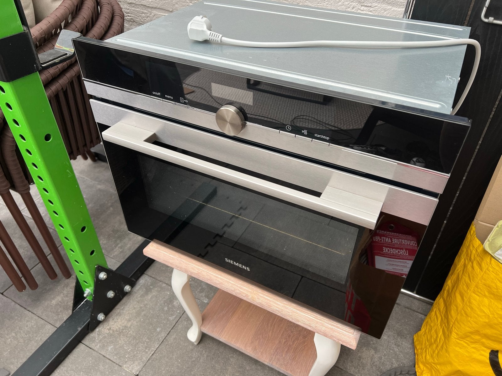 Siemens Inbouw Heteluchtoven, Witgoed en Apparatuur, Ophalen, 45 tot 50 cm, Gebruikt, 60 cm of meer