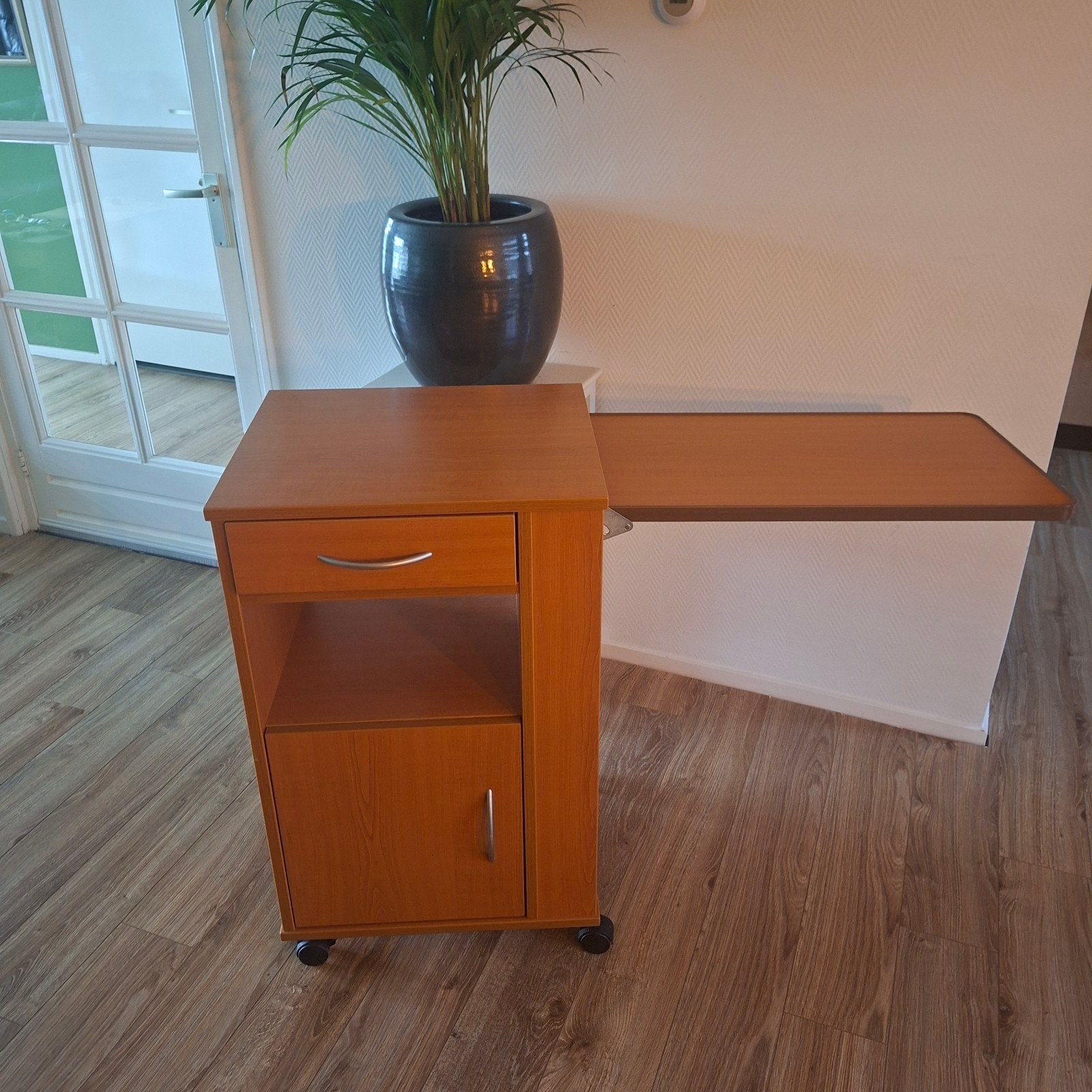 verpleegkast bedtafel nachtkast met tafelblad, Diversen, Verpleegmiddelen, Ophalen of Verzenden