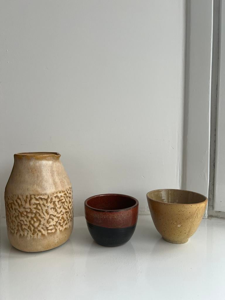 Aardewerk/ keramische thee set / koffie set japandi, Keramiek, Nieuw, Ophalen of Verzenden, Overige stijlen