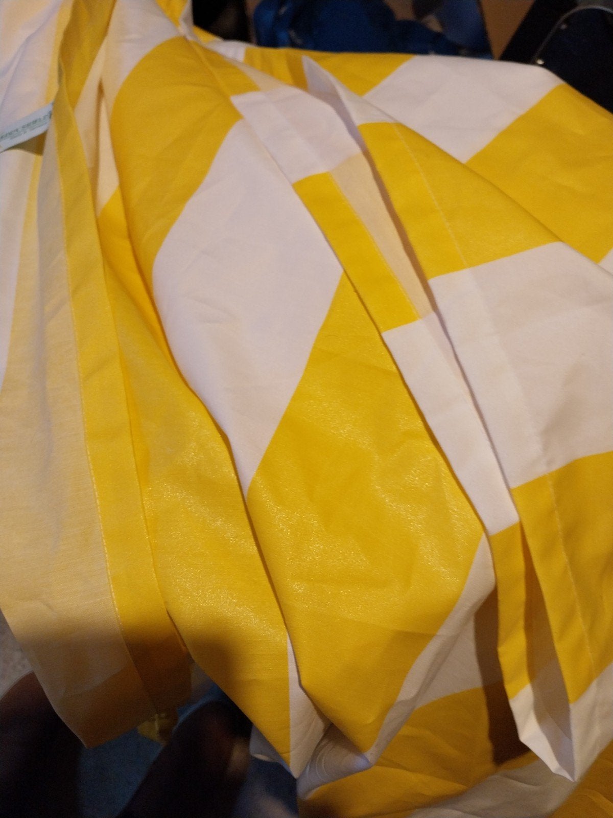 Peddy Shield Geel-Wit Gestreept Doek - Made in Germany, Ophalen of Verzenden, Nieuw