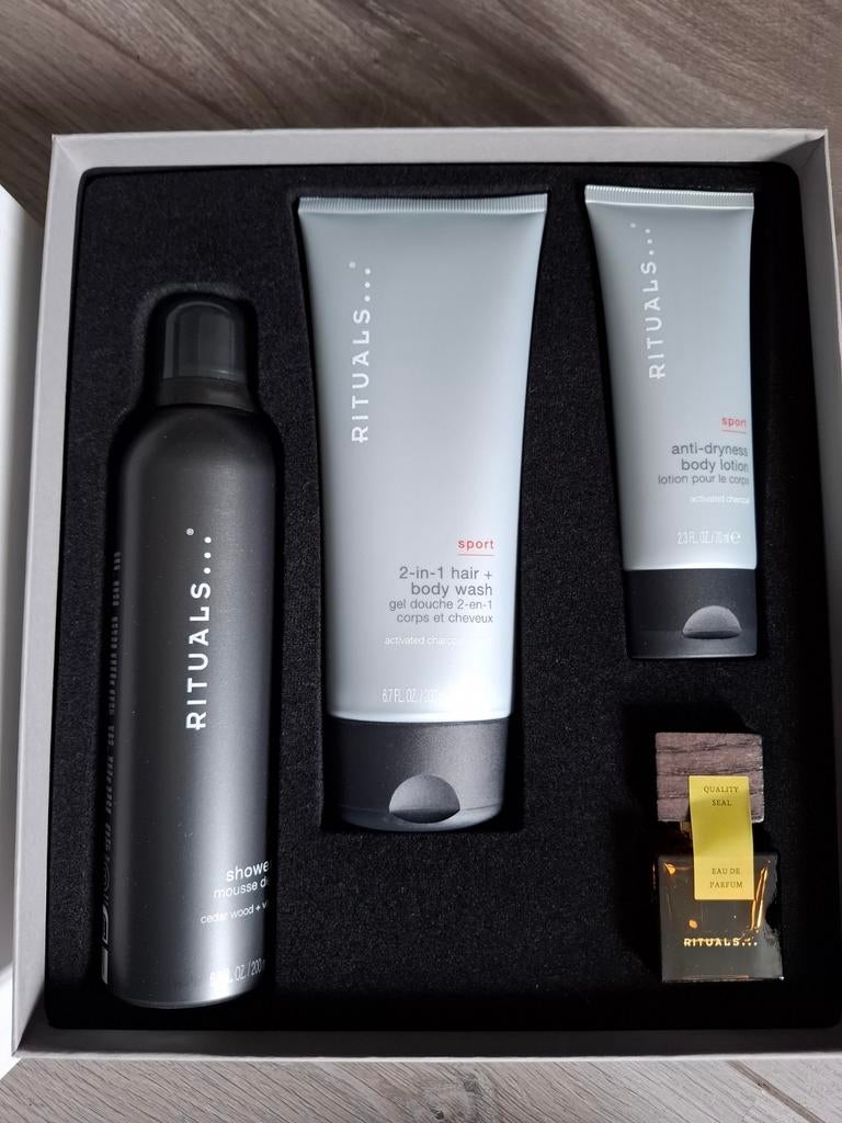 Rituals pakket, large,, heren , Sport, Ophalen of Verzenden, Nieuw, Bad & Douche