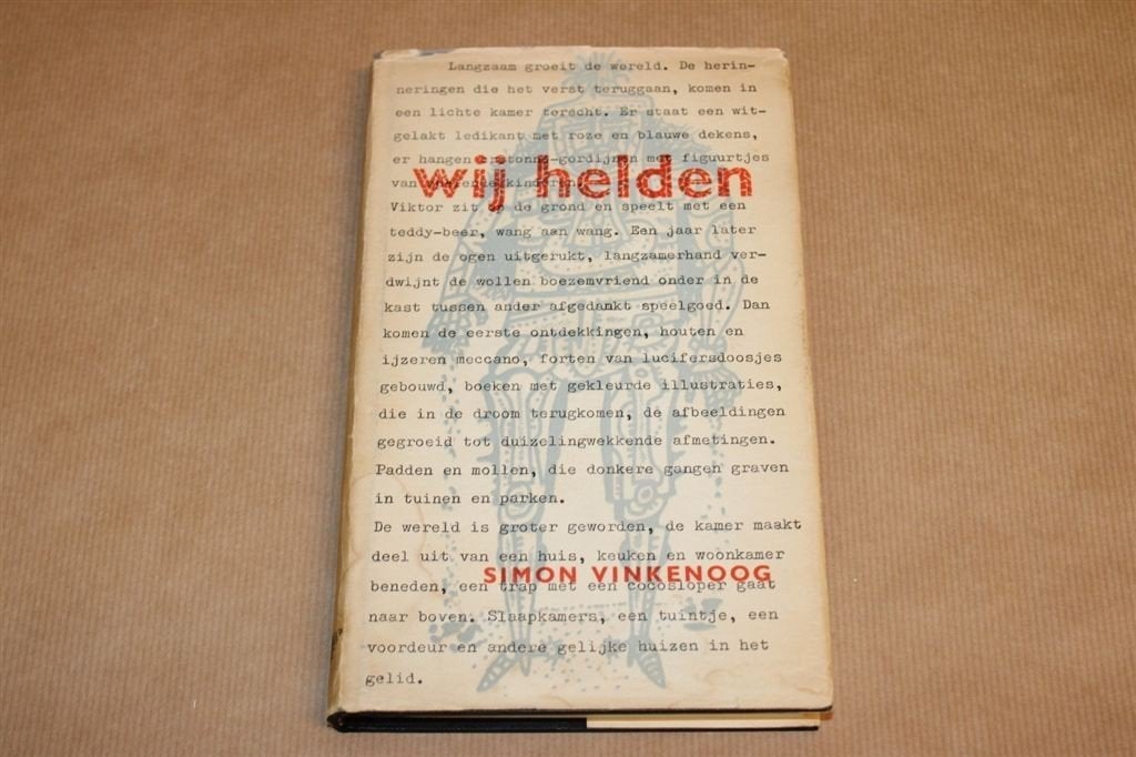 Wij helden - Simon Vinkenoog - 1957, Boeken, Literatuur, Ophalen of Verzenden, Zo goed als nieuw