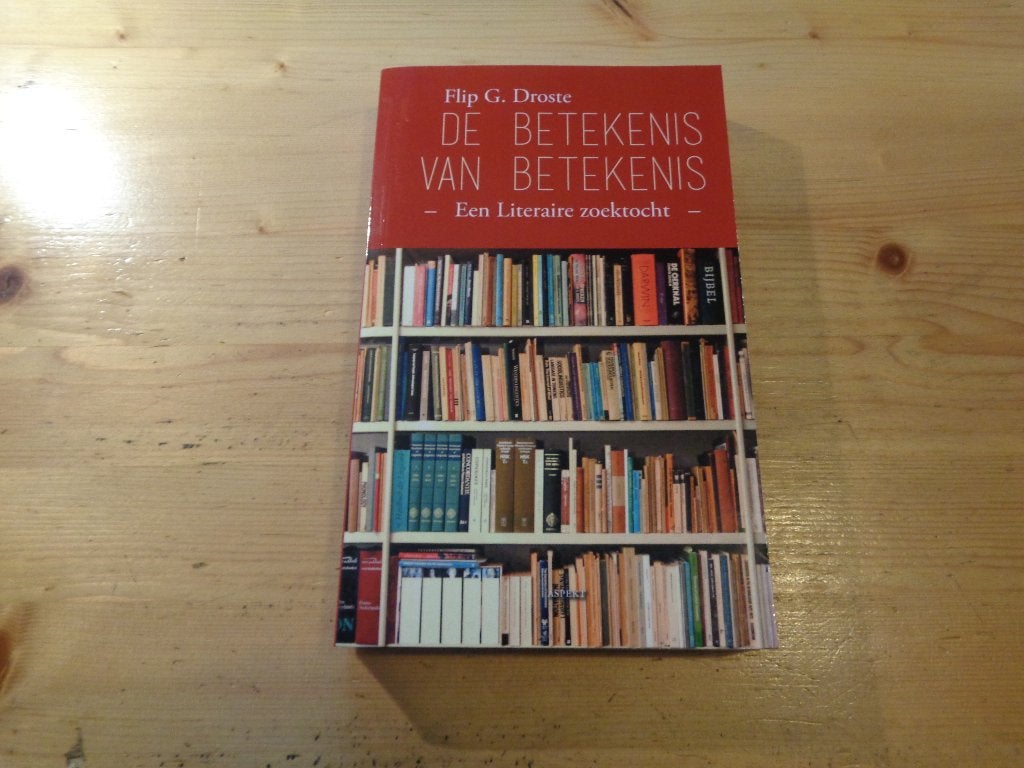 Flip G. Droste - De betekenis van betekenis, Ophalen, Zo goed als nieuw, Algemeen, Flip G. Droste -