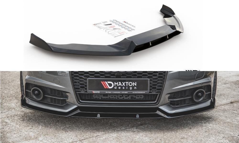 Maxton Design Spoiler Splitter Voor Audi S6 / A6 S Line C7