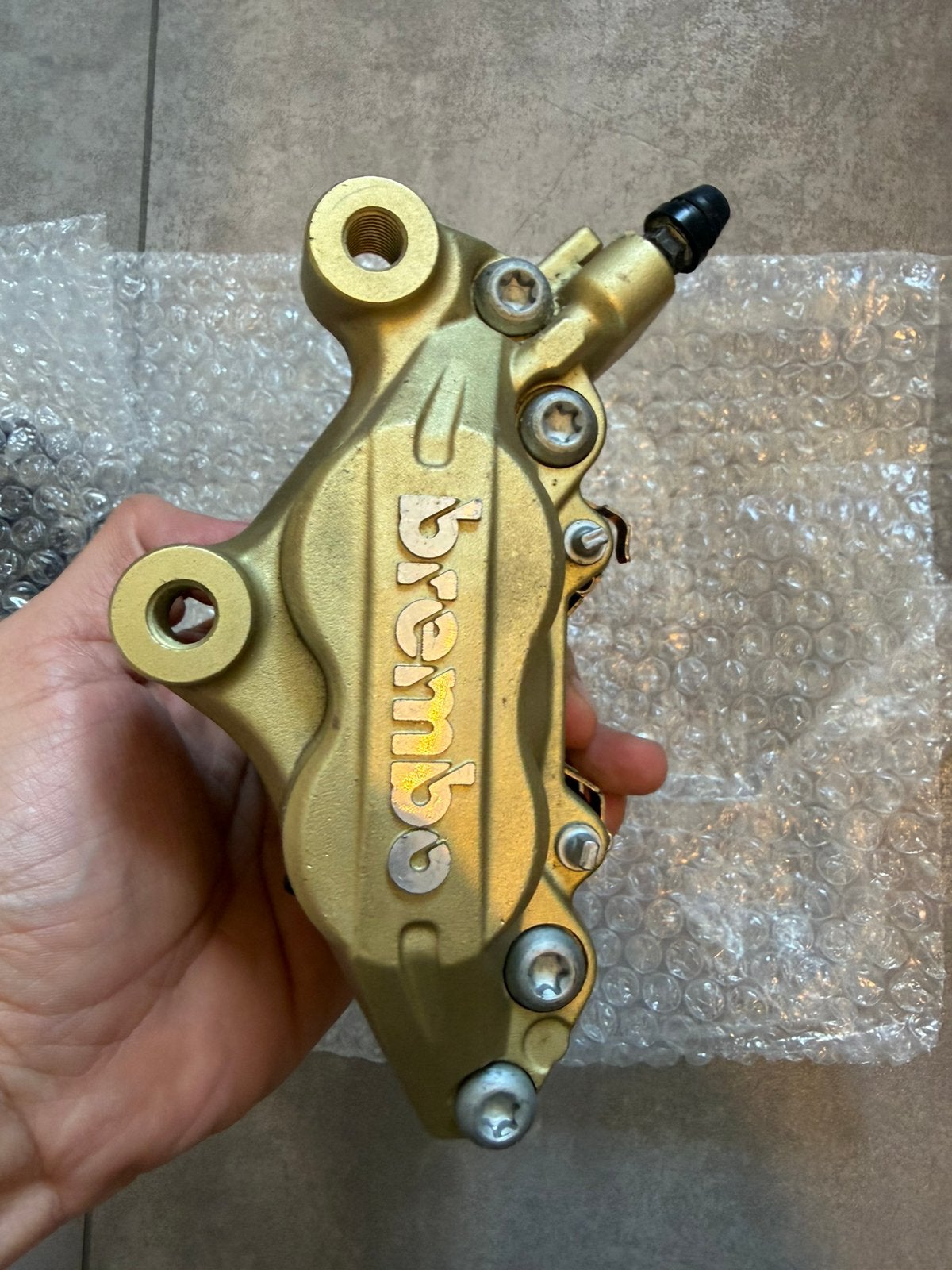 Gilera Runner Brembo P4 with adapter, Ophalen of Verzenden