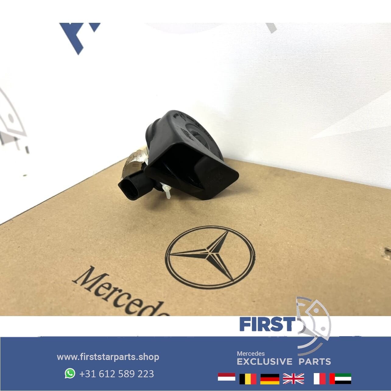 CLAXON Mercedes A B C CL CLA CLS E G GL GLA GLB GLC GLE GLS