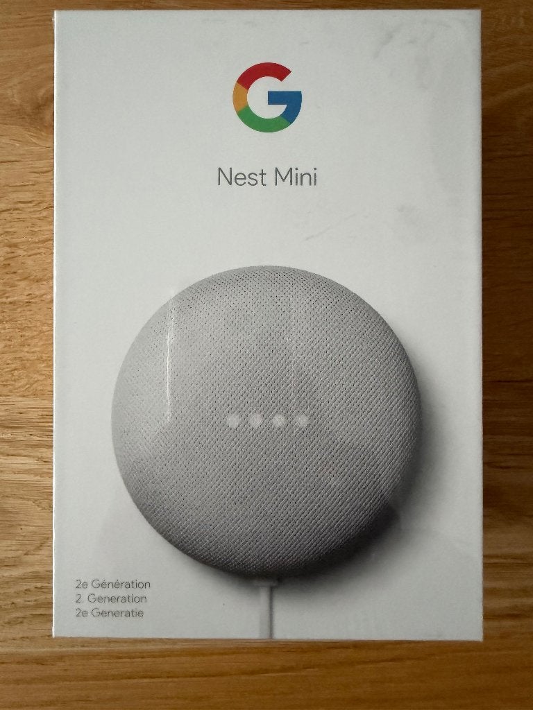 Google Nest Mini (2e Generatie) - Nieuw in verpakking, Slimme speaker, Google, Nieuw, Ophalen of Verzenden