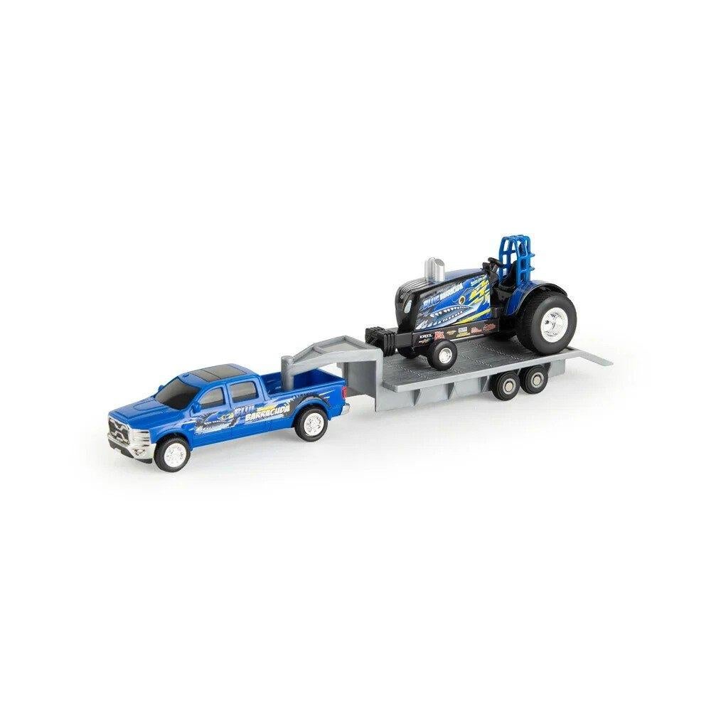 New Holland Puller Set with Truck and Trailer, Ophalen of Verzenden, Nieuw, Auto