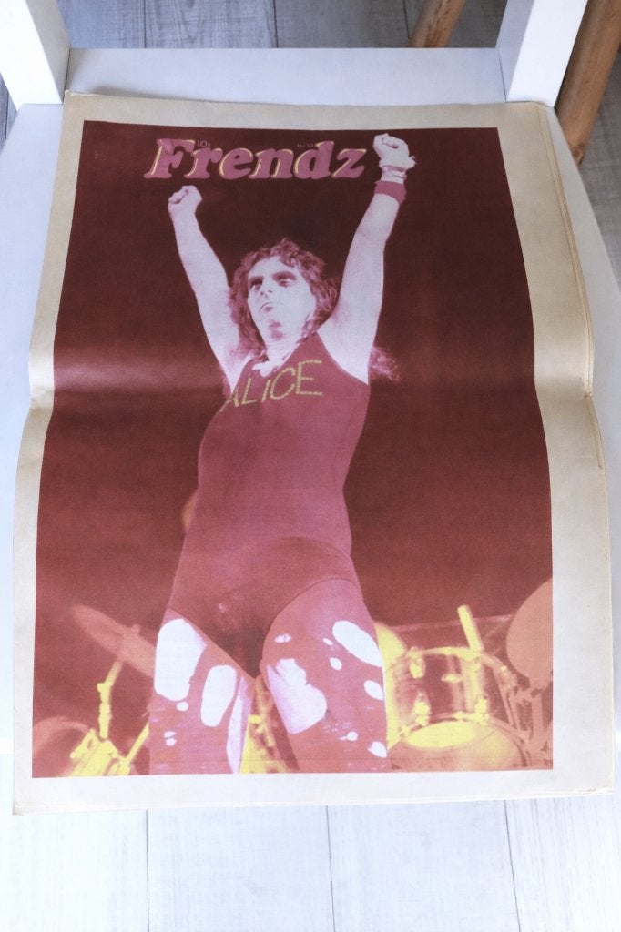 frendz nr.32*1972* Alice cooper cover/Hawkwind, Boeken, Ophalen of Verzenden, Gelezen, Muziek, Film of Tv