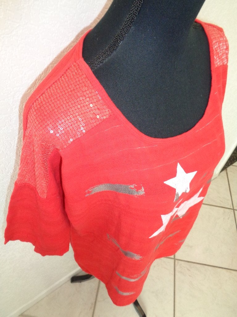 valt als maat XL oksel tot oksel 63 cm-95% katoen, Kleding | Dames, Blouses en Tunieken, Ophalen of Verzenden, Zo goed als nieuw