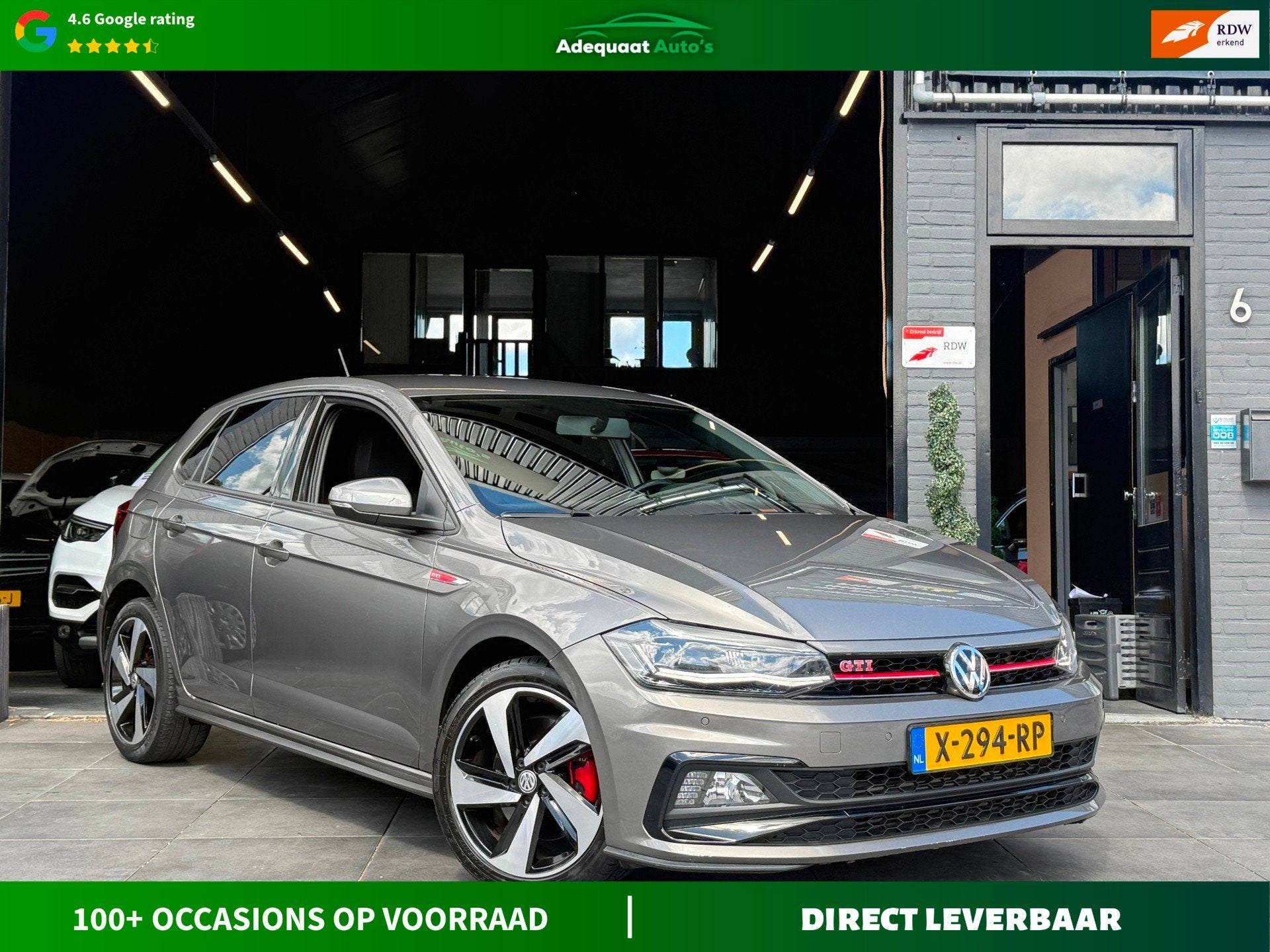 Volkswagen Polo 2.0 TSI GTI|APK|Automaat|Stoel verwarming, Stof, Gebruikt, 4 cilinders, Automatische klimaatregeling