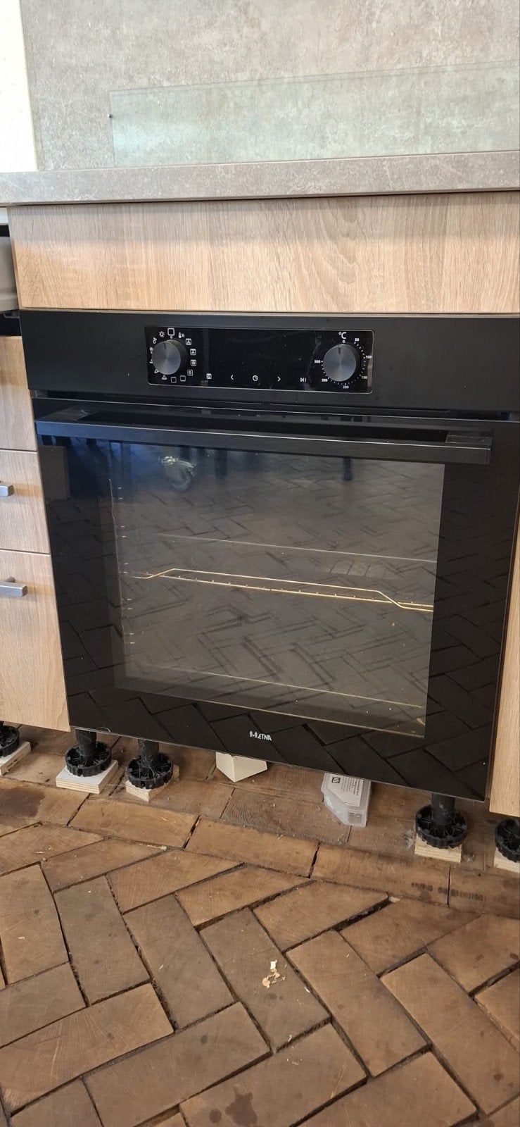 ETNA OM316MZ Inbouw Pizza Oven - Hetelucht &, Ophalen