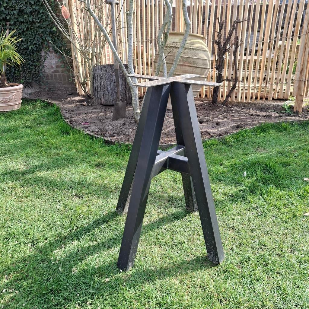 Stalen tafel/kruk poot, Minder dan 50 cm, 50 tot 100 cm, Rond, Ophalen of Verzenden