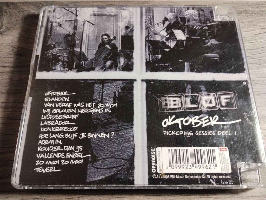 Blof - Oktober, Ophalen of Verzenden, Zo goed als nieuw, Levenslied of Smartlap