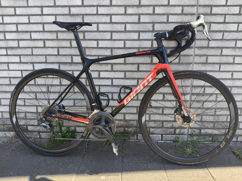 Giant TCR Advanced 2 Disc racefiets Ultegra, Fietsen en Brommers, Fietsen | Racefietsen, Ophalen, Carbon, Meer dan 20 versnellingen