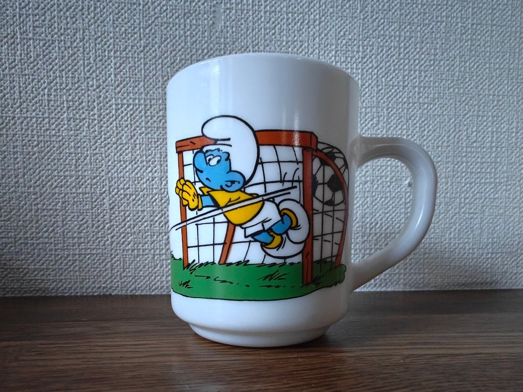 Mok - Smurfen Sport - Dixan, Verzamelen, Ophalen of Verzenden, Smurfen, Nieuw, Gebruiksvoorwerp