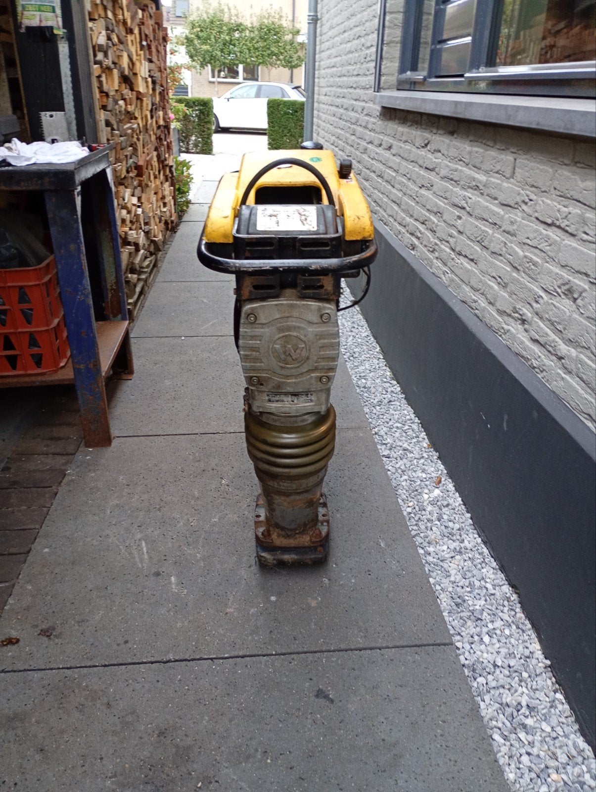 Wacker Neuson WM80 Stamper, Tuin en Terras, Ophalen, Gebruikt, Overige soorten, Wacker neuson