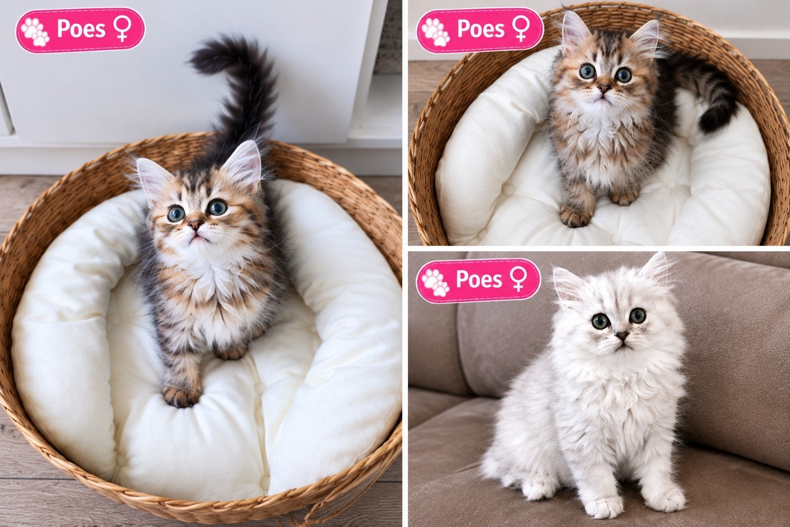 Prachtige Brits langhaar kittens zoeken een nieuw thuis!, Meerdere dieren, Ontwormd, 0 tot 2 jaar