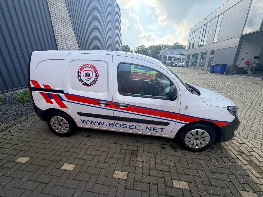 Mercedes-Benz Citan GB 108 CDI airco + trekhaak, Voorwielaandrijving, 4 cilinders, Wit, Bedrijf