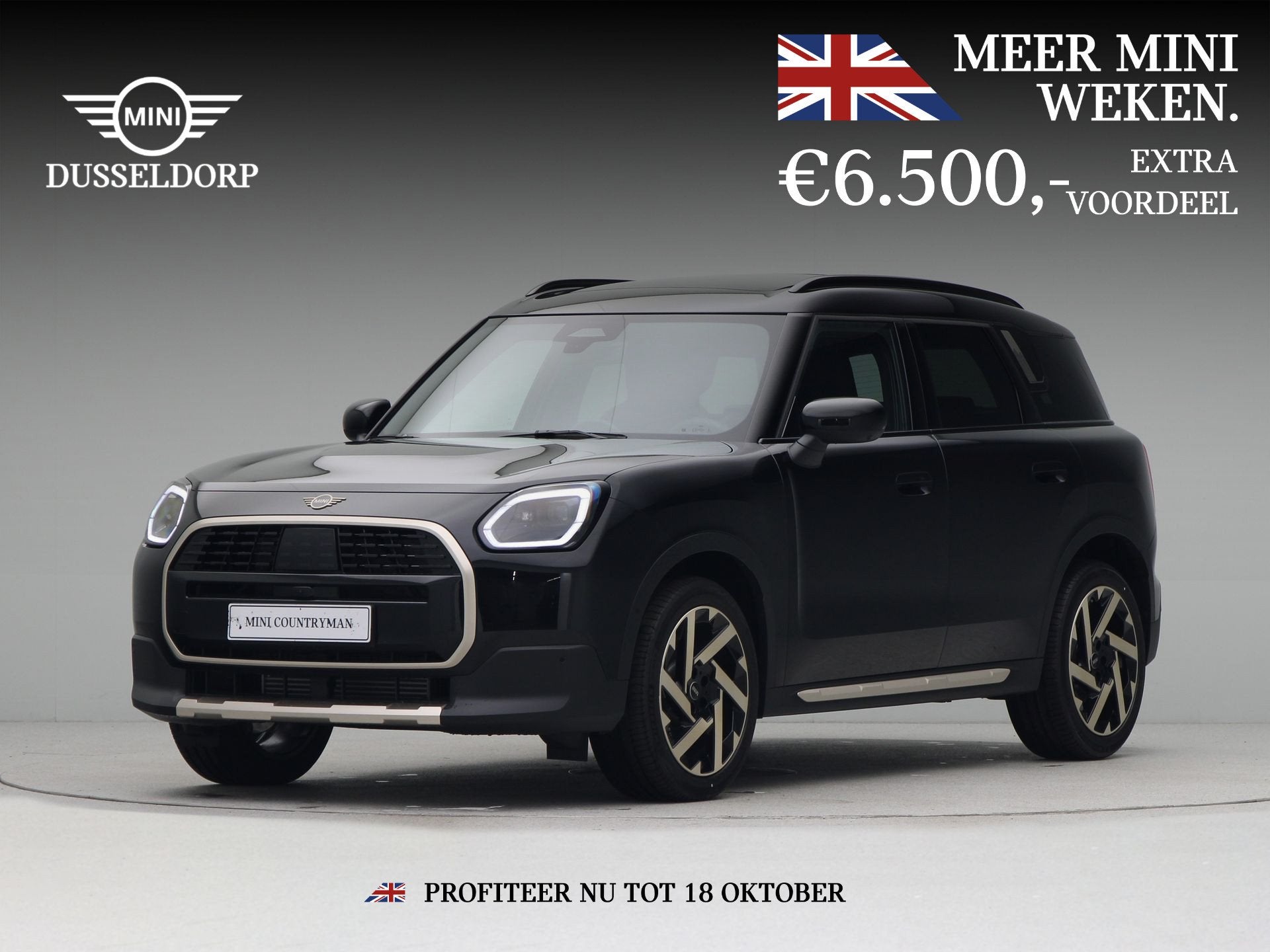 MINI Countryman C Favoured Pakket L PRIVATE LEASE EUR 748,-, Zwart, Isofix, Zwart, Bedrijf
