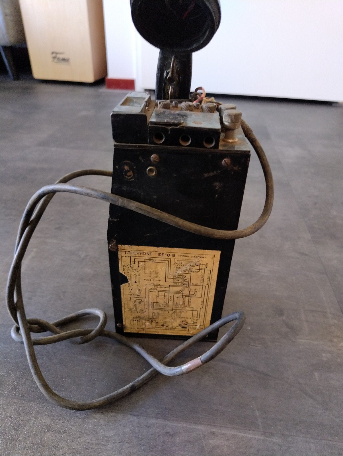 Veldtelefoon, Ophalen of Verzenden, Gebruikt, 65 cm of meer