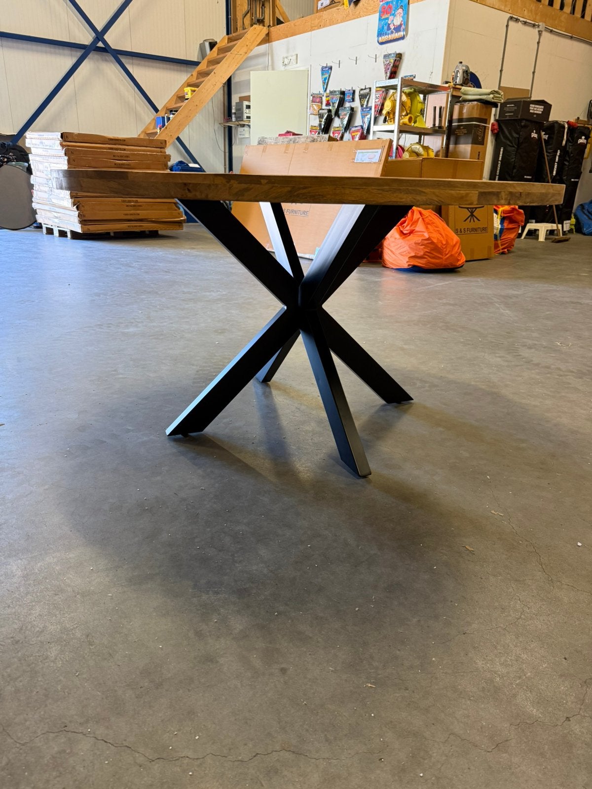 Mega uitverkoop mango eettafels rond bijna nergens goedkope, Huis en Inrichting, Tafels | Eettafels, Ophalen, 100 tot 150 cm, Rond