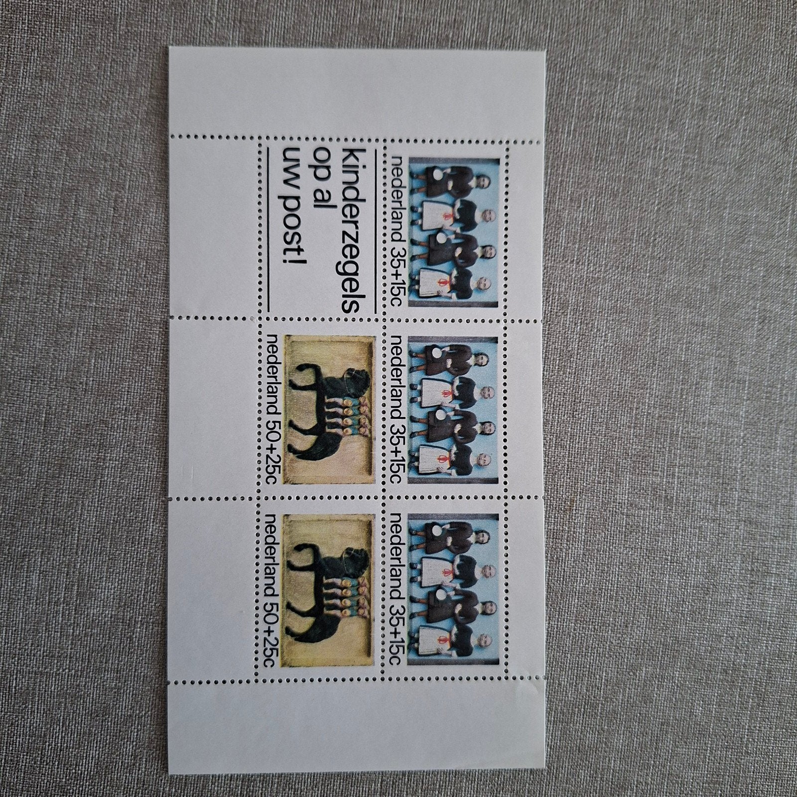 Kinderpostzegels 1975, Ophalen of Verzenden, Nederland
