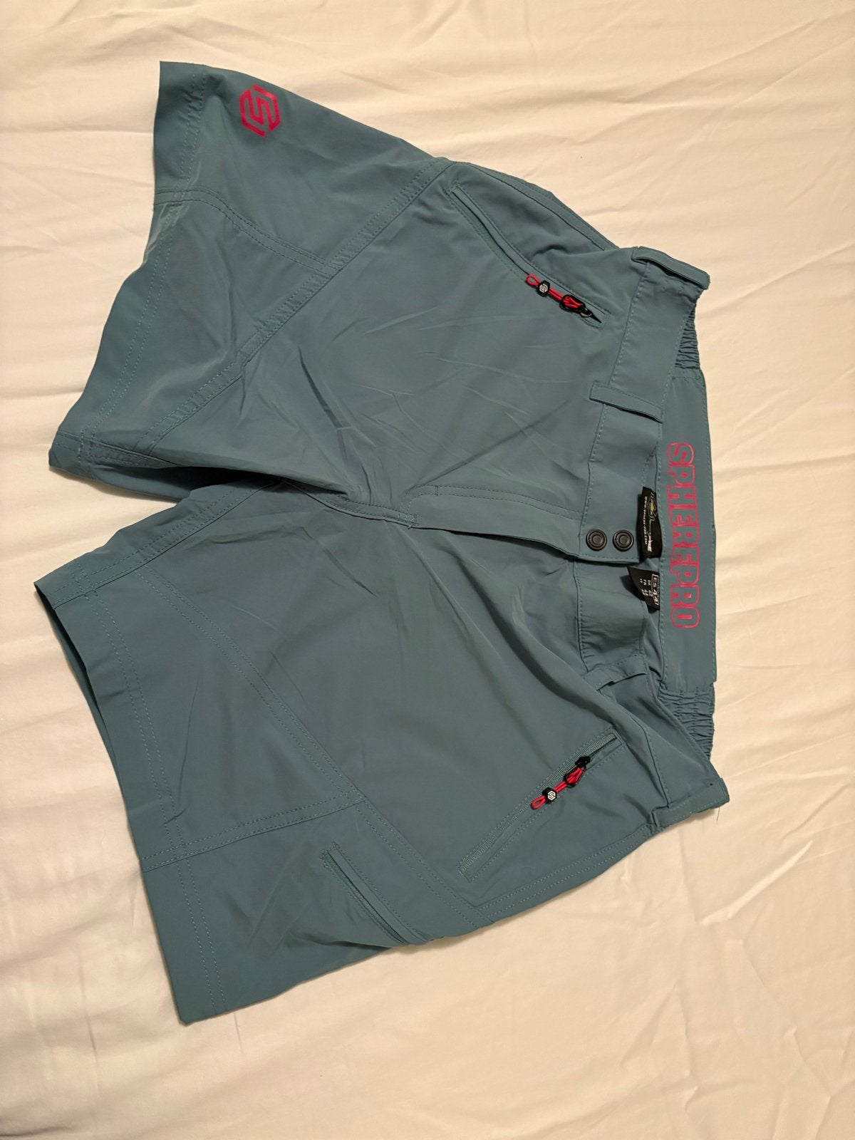 Spherepro Trailwalker Hiking Shorts met ritszakken, Kort, Maat 42/44 (L), Zo goed als nieuw, Verzenden
