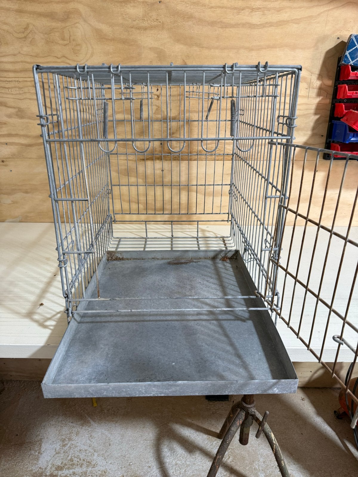 Honden bench, Dieren en Toebehoren, Ophalen, Gebruikt