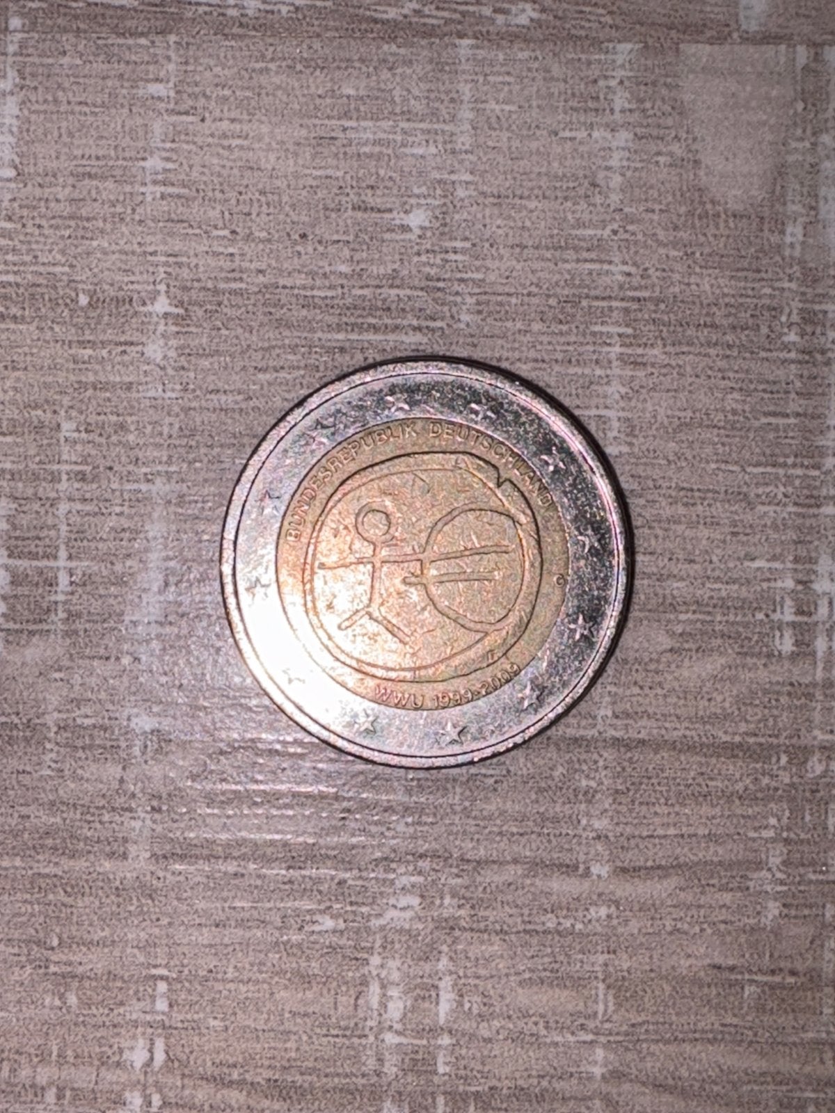 Zeldzama munt duitsland 1999-2009, Postzegels en Munten, Munten | Europa | Euromunten, Ophalen of Verzenden, Duitsland, 2 euro