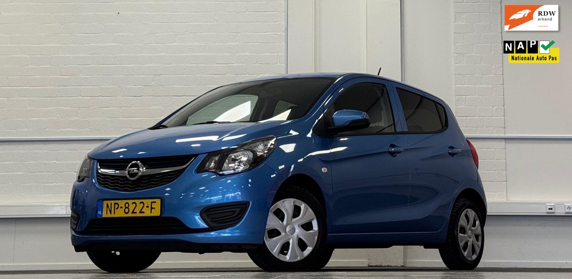 Opel KARL 1.0 ecoFLEX Edition 100% Onderhouden 2e Eigenaar, Voorwielaandrijving, 839 kg, Stof, Gebruikt