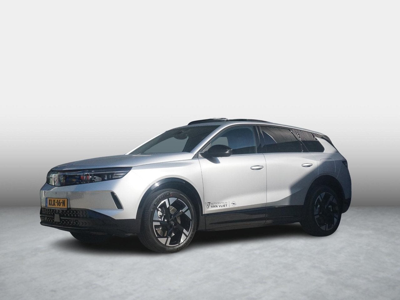 Opel Grandland Electric Business Edition 97 kWh Panoramadak, Auto's, Stof, Gebruikt, 231 pk, SUV of Terreinwagen