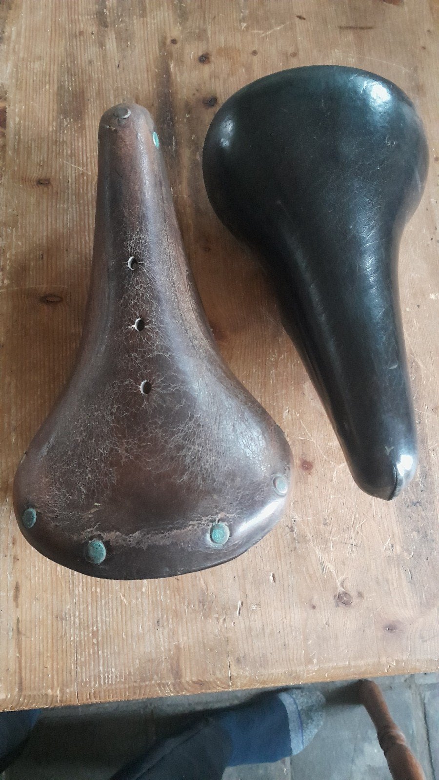 Brooks B67 retro zadel, Gebruikt, Leer, Ophalen of Verzenden, Brooks