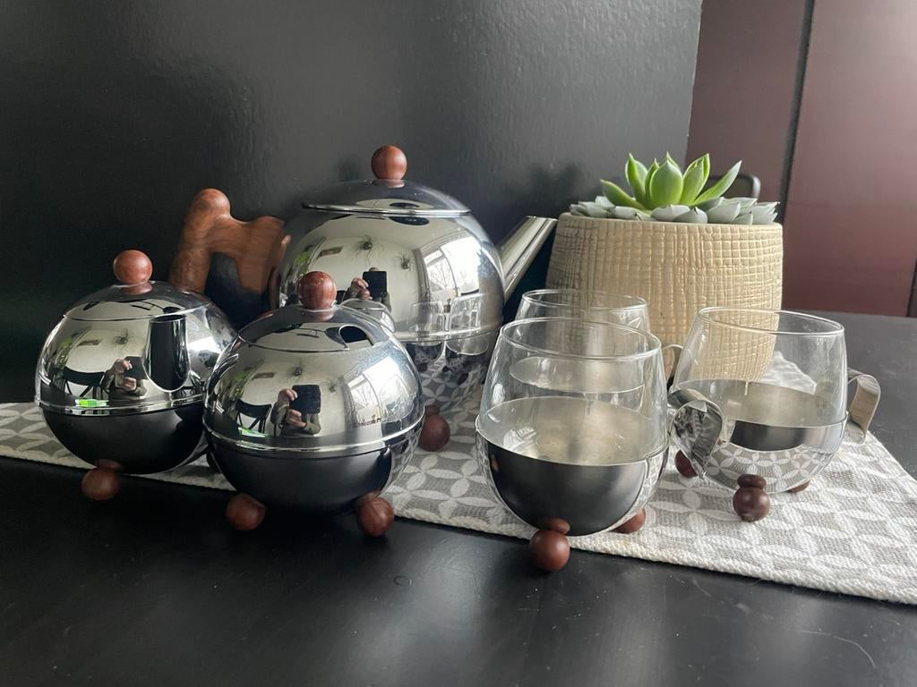 Bredemeijer thee set, Huis en Inrichting, Keuken | Servies, Gebruikt, Overige typen, Overige stijlen, Overige materialen, Ophalen of Verzenden