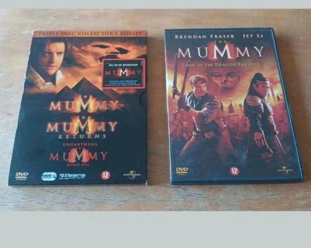 The mummy 4 disc plus bonus disc, Vanaf 16 jaar, Ophalen of Verzenden, Zo goed als nieuw