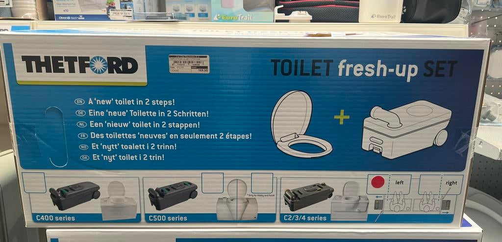 Thetford Toilet Fresh-up Set C2/3/4 links, Ophalen, Nieuw