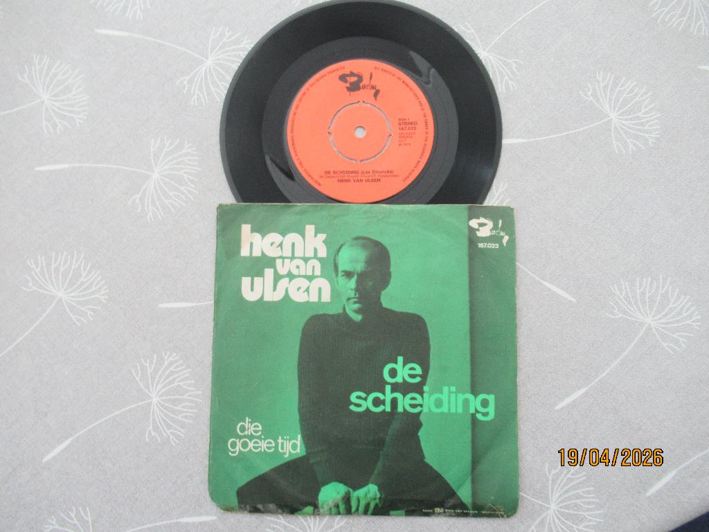 Henk van Ulsen         De Scheiding, Cd's en Dvd's, Gebruikt, 7 inch, Single, Ophalen of Verzenden