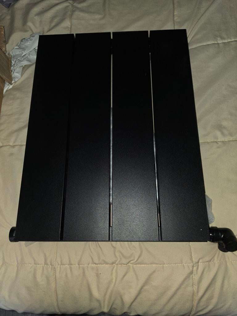 NIEUW Maxaro radiator 37.5x50 cm mat zwart, 30 tot 80 cm, Radiator, Nieuw, Minder dan 60 cm