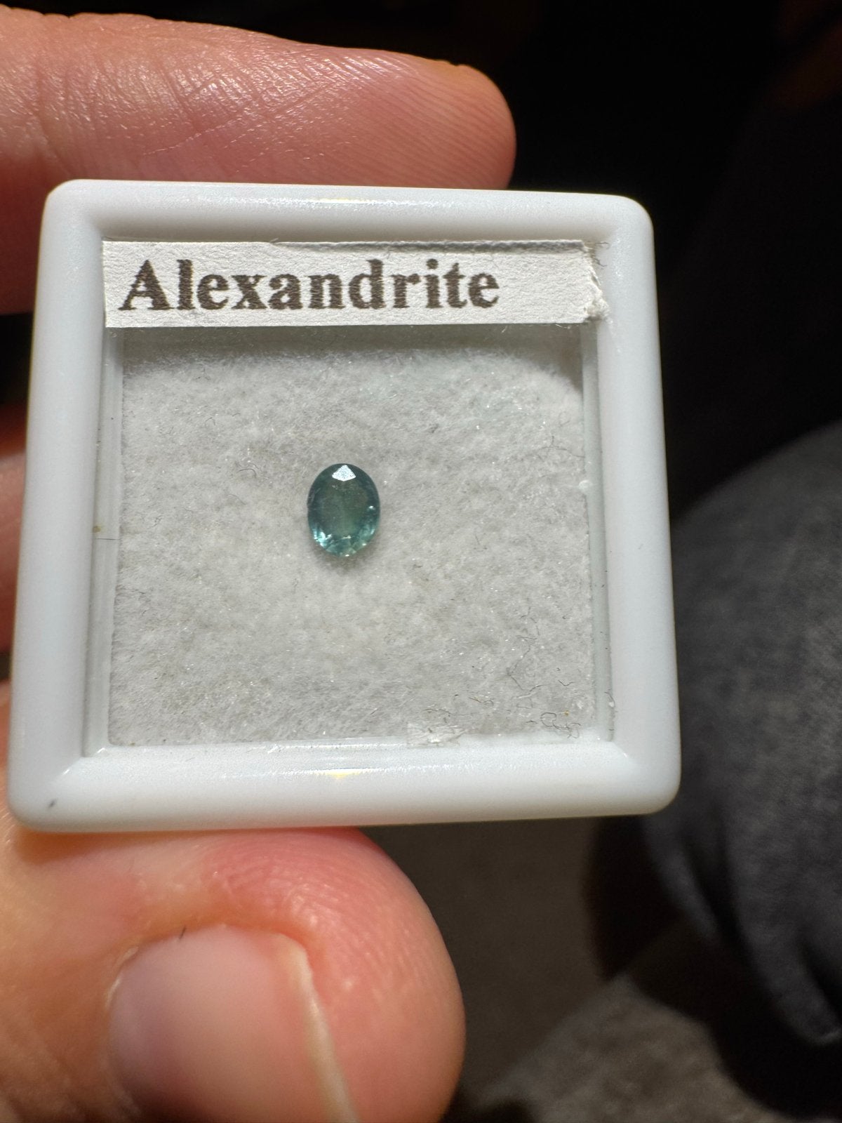 Natuurlijke Alexandriet uit Rusland - 0,23 ct, Sieraden, Tassen en Uiterlijk, Ophalen, Nieuw
