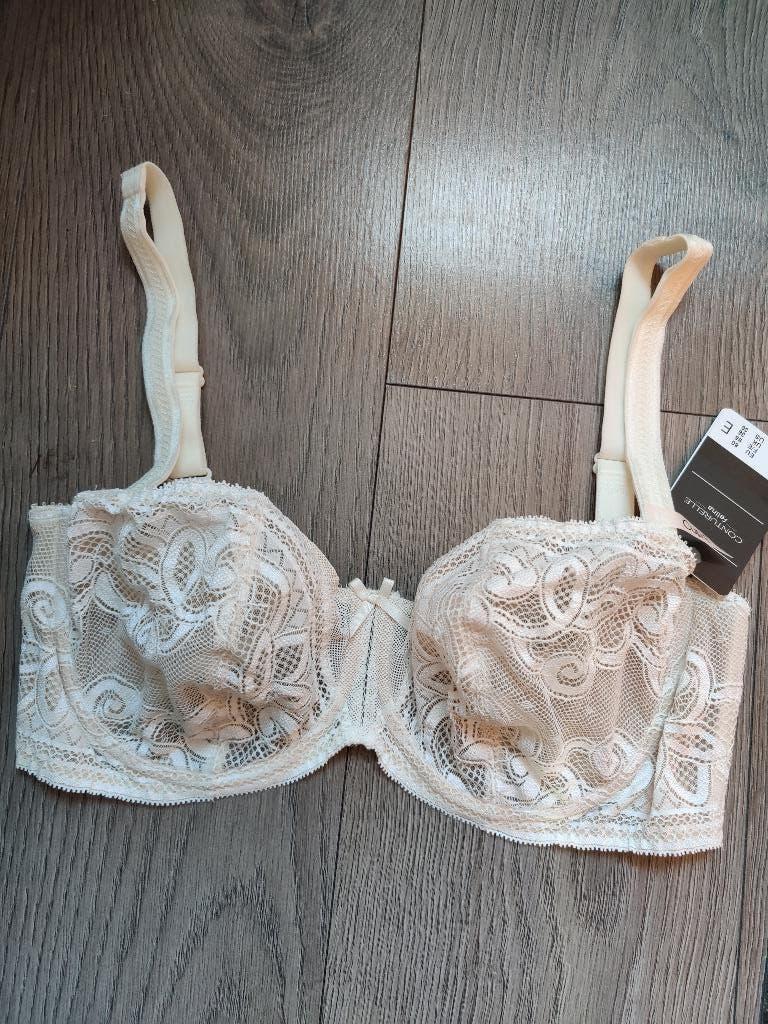 felina conturelle beige kanten bh in een maat 80 E  nieuw, Felina, Ophalen of Verzenden, Beige, BH
