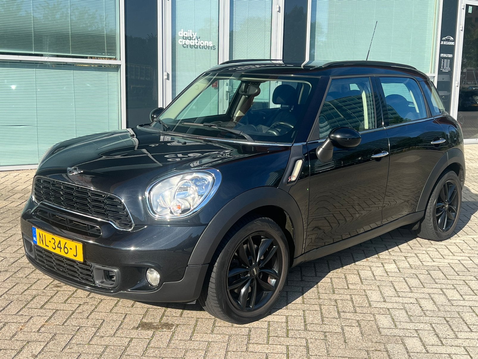 Mini Countryman 184 PK Cooper S All4 AUTOMAAT2011 Zwart, Auto's, Bluetooth, 4 stoelen, Leder en Stof, Zwart