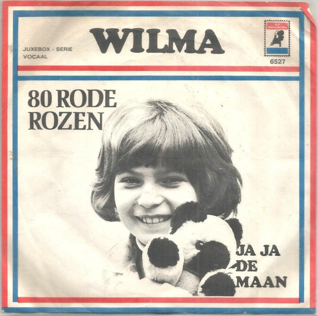 Wilma – 80 Rode Rozen (1969), Gebruikt, Fotohoes, 7 inch, Ophalen of Verzenden