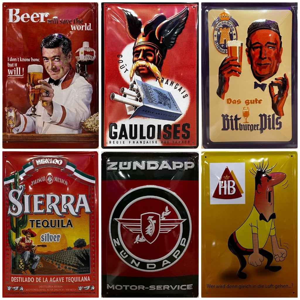 International Ackerschlepper 1056XL tractor metalen wandbord, Ophalen of Verzenden, Nieuw, Auto's
