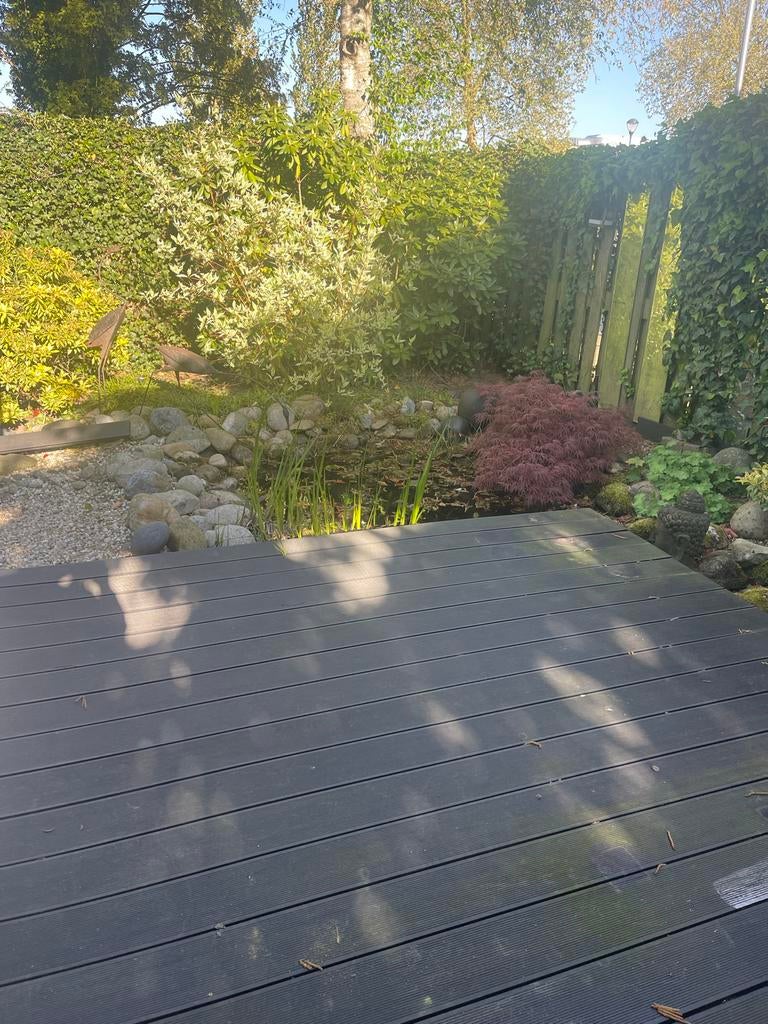 Vlonderplanken composiet, Tuin en Terras, Palen, Balken en Planken, Ophalen, Gebruikt, 250 cm of meer, Planken