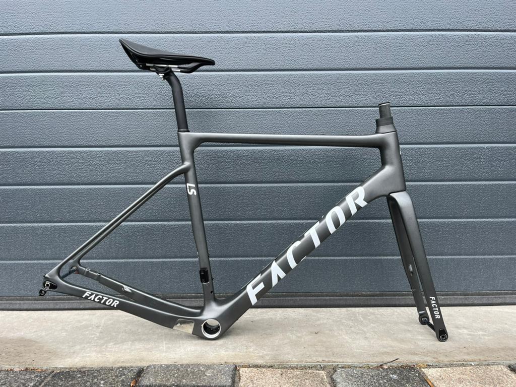 Factor LS Frameset Frame + vork carbon gravelbike 56cm, Ophalen of Verzenden